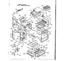 Kenmore 1037387811 body section diagram
