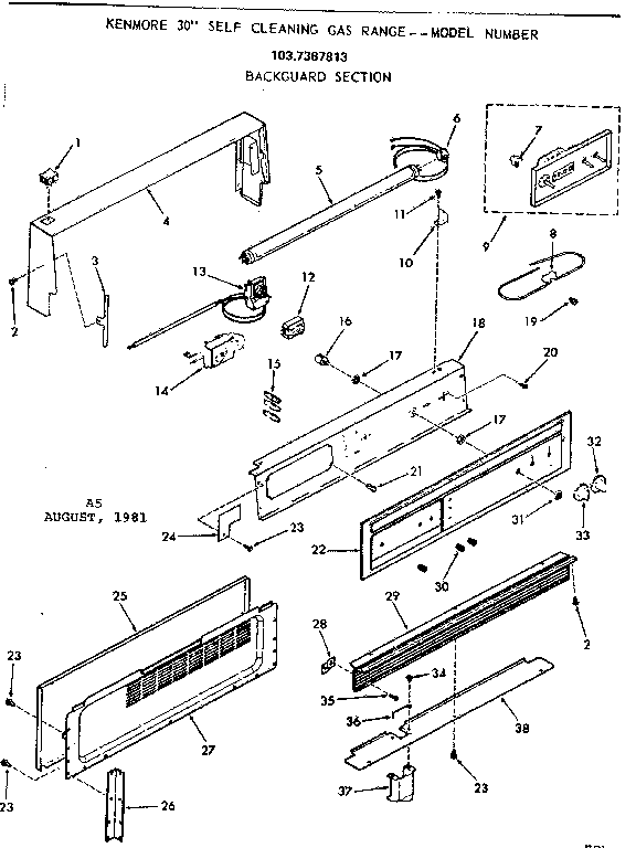 BACKGUARD SECTION