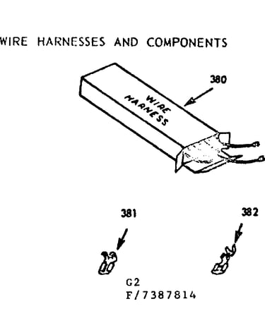 Wire harness and components