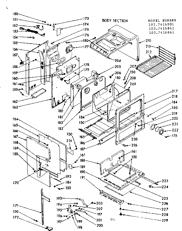 Body section
