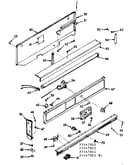 Backguard section