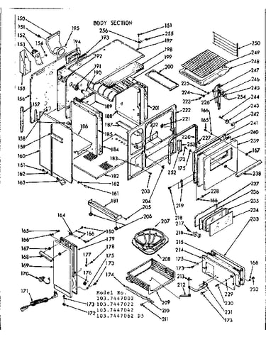 Body section