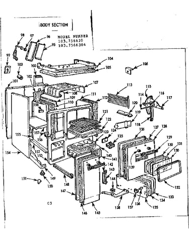 Body section