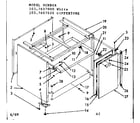 Kenmore 1037607000 cabinet diagram