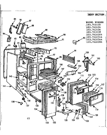 Body section
