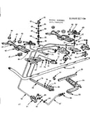 Burner section