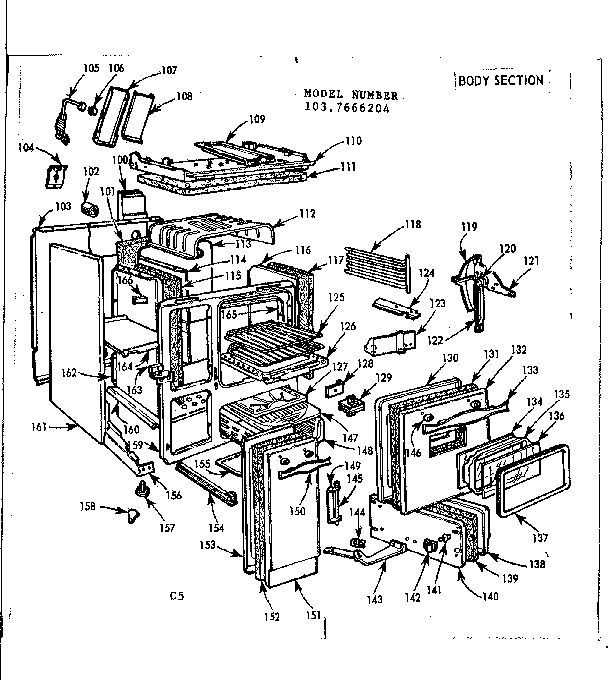 Body section