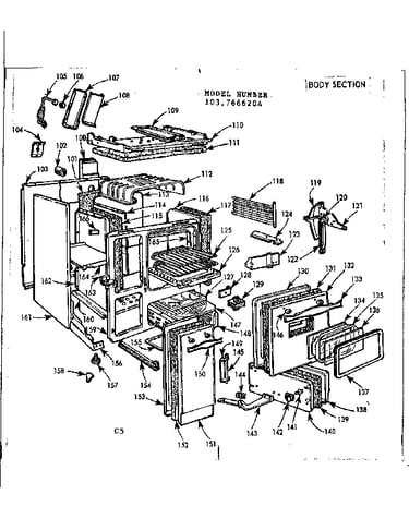 Body section