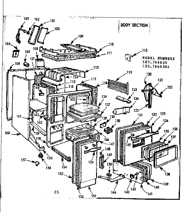 Body section