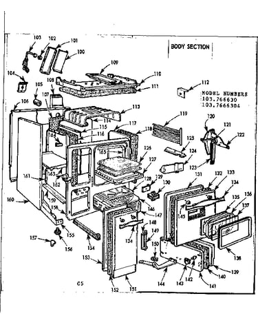 Body section
