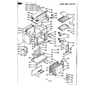 Kenmore 1037707002 upper body section diagram