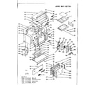 Kenmore 1037717062 upper body section diagram