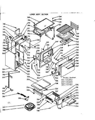 Lower body section