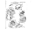 Kenmore 1037727140 lower body section diagram