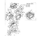 Kenmore 1037727100 upper body section diagram