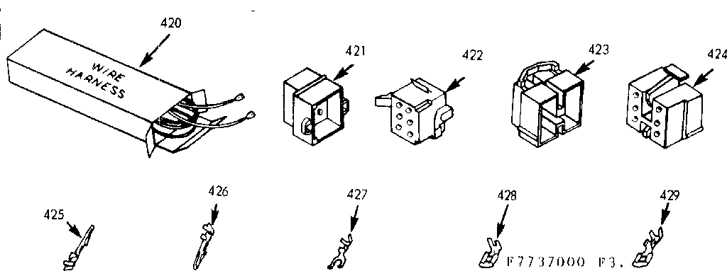 WIRE HARNESSES & COMPONENTS