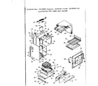Kenmore 1037847560 lower body section diagram