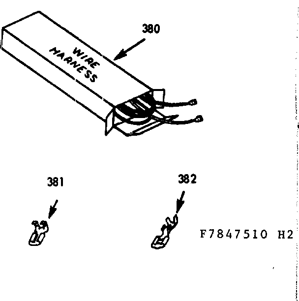 Wire harness & components