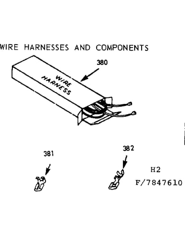 Wire harnesses and components