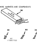 Wire harness and components