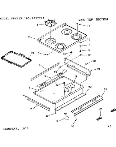 Main top section