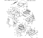 Kenmore 1037857711 lower body section diagram