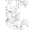 Kenmore 1037857711 burner section diagram