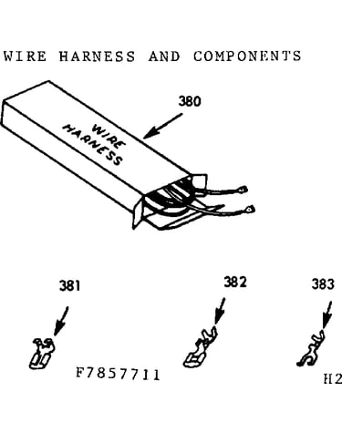 Wire harness and components