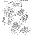 Kenmore 1037857810 lower body section diagram