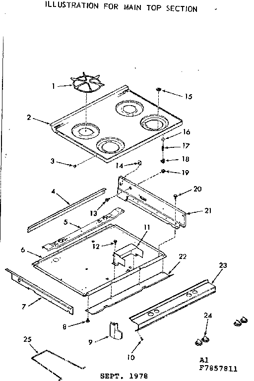 Main top section