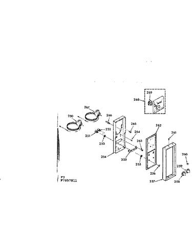 Upper oven control panel section