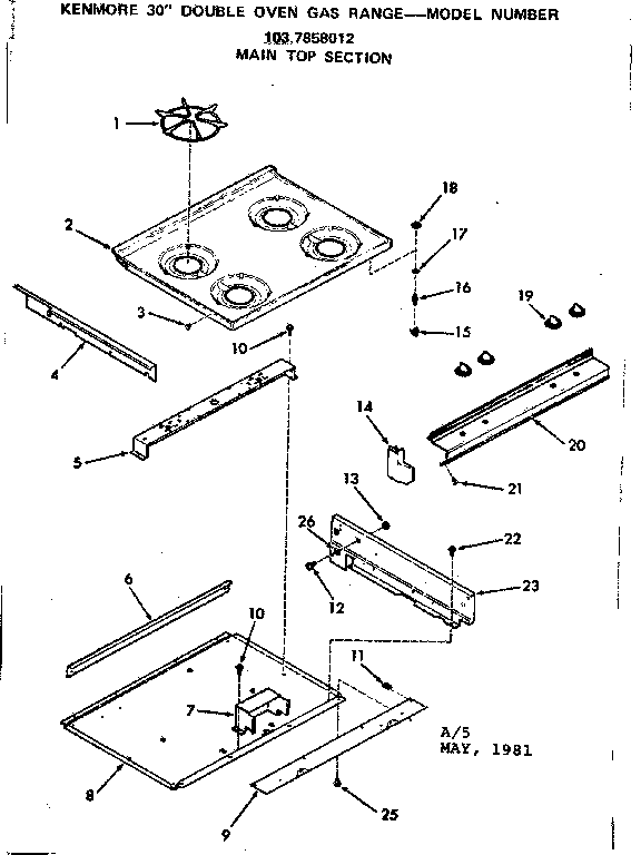 Main top section