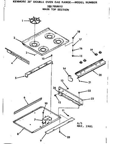 Main top section