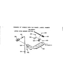 Upper oven burner section