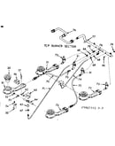 Top burner section