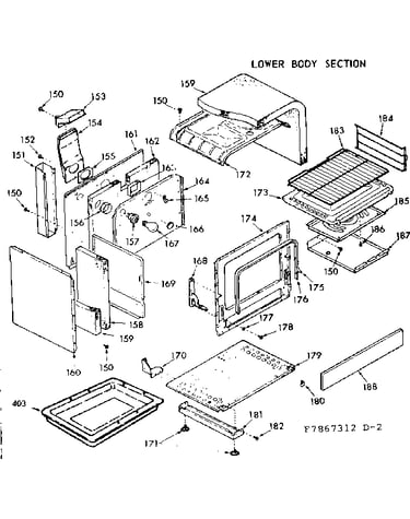 Lower body section