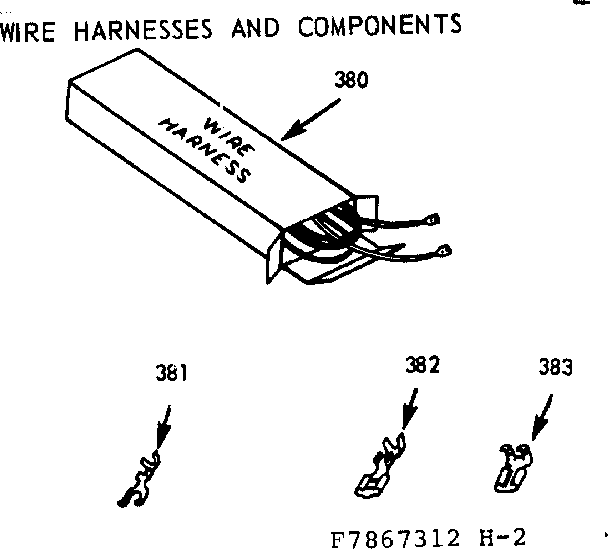 WIRE HARNESSES AND COMPONENTS