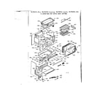 Kenmore 1037867314 upper body section diagram