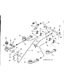 Top burner section