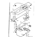 Kenmore 1037867510 upper & lower burner section diagram