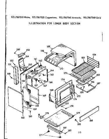 Lower body section