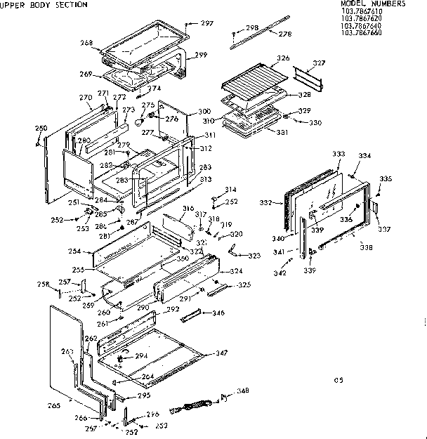 UPPER BODY SECTION