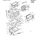Kenmore 1037867640 upper body section diagram