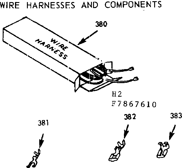 WIRE HARNESSES AND COMPONENTS