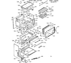 Kenmore 1037867710 upper body section diagram