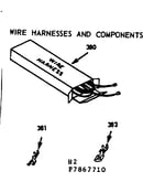 Wire harness and components