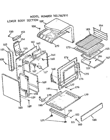 Lower body section