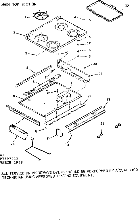 Main top section