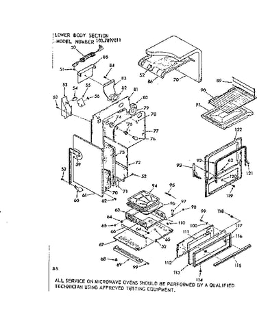 Lower body section