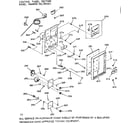 Kenmore 1037897811 control panel section diagram